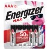 Energizer Max AAA Alkaline Batteries 12 Pk Carded -Luminexm Store 04129f75 67e9 4d3a 8814 5ebfac766c27