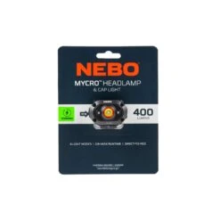 NEBO Mycro 400 Lm Black LED Head Lamp