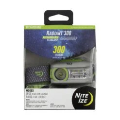 Nite Ize Radiant 300 Lm Green LED Head Lamp