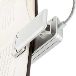 WITHit Silver LED Quad Book Reading Light AAA Battery -Luminexm Store 0a393cba 0f42 482a 9bf2 6c6874945ac5