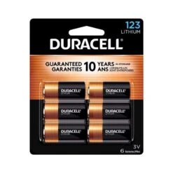 Duracell Lithium 123 3 V Battery 035755 6 Pk