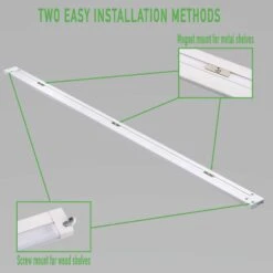 ETI 40 In. L White Plug-In LED Under Cabinet Light Strip 1050 Lm -Luminexm Store 18bbbcb4 22cd 4218 9a37 e34ced60fb64