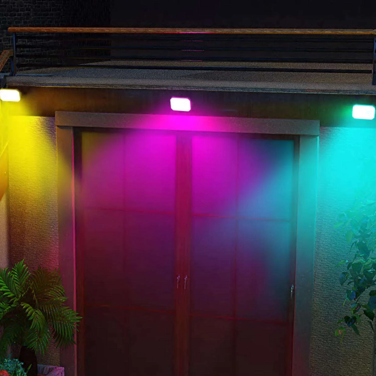 Feit E26 (Medium) Smart-Enabled LED Floodlight Bulb Color Changing 20 Watt Equivalence 4 Pk 6 Feit E26 (Medium) Smart-Enabled LED Floodlight Bulb Color Changing 20 Watt Equivalence 4 Pk - Image 4