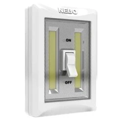 NEBO Flip-It 400 Lm White LED Flashlight Switch AA Battery