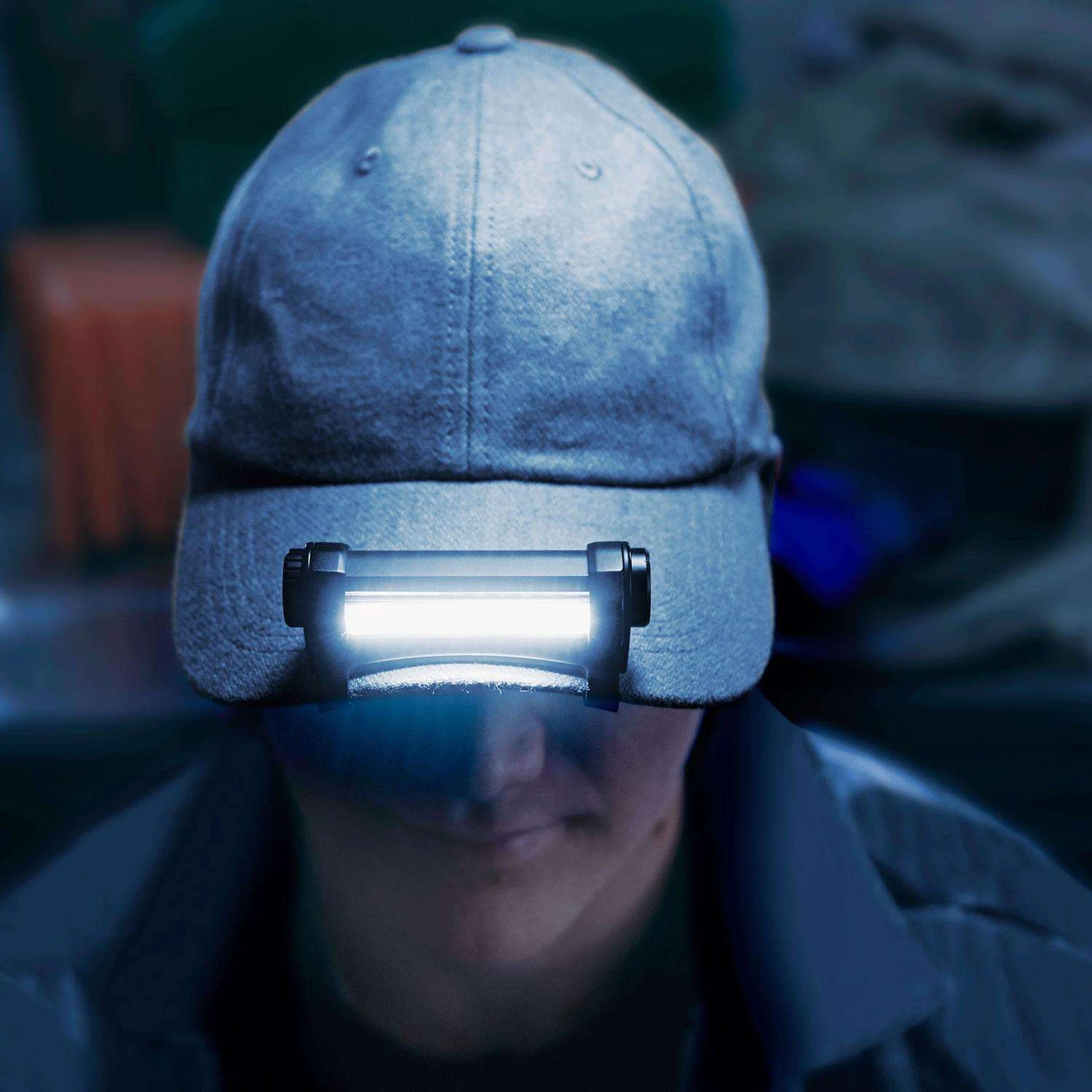 Police Security Cap Light 90 Lm Black LED Cap Light AA Battery 7 Police Security Cap Light 90 Lm Black LED Cap Light AA Battery - Image 5