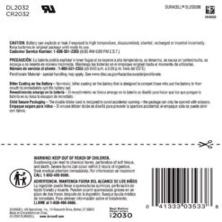 Duracell Lithium Coin 2032 3 V 265 Ah Security And Electronic Battery 6 Pk -Luminexm Store 25241752 ccc5 46d0 b472 64b346187414