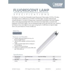 Feit Legacy Bulb 32 W T8 1 In. D X 47.6 In. L Fluorescent Bulb Cool White Linear 4100 K 2 Pk -Luminexm Store 2a712cdd 2b2f 43a7 9b61 2484d4d064a0