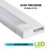 ETI 40 In. L White Plug-In LED Under Cabinet Light Strip 1050 Lm -Luminexm Store 369e68cf e0a5 4da2 af70 18b1146a911d