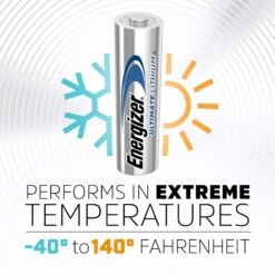 Energizer Ultimate Litmium Performance Lithium Ion AA 1.5 V 3 Ah Electronics Battery L91BP-8 8 Pk -Luminexm Store 37120916 5350 4baa 9d2c c2ba5555b891