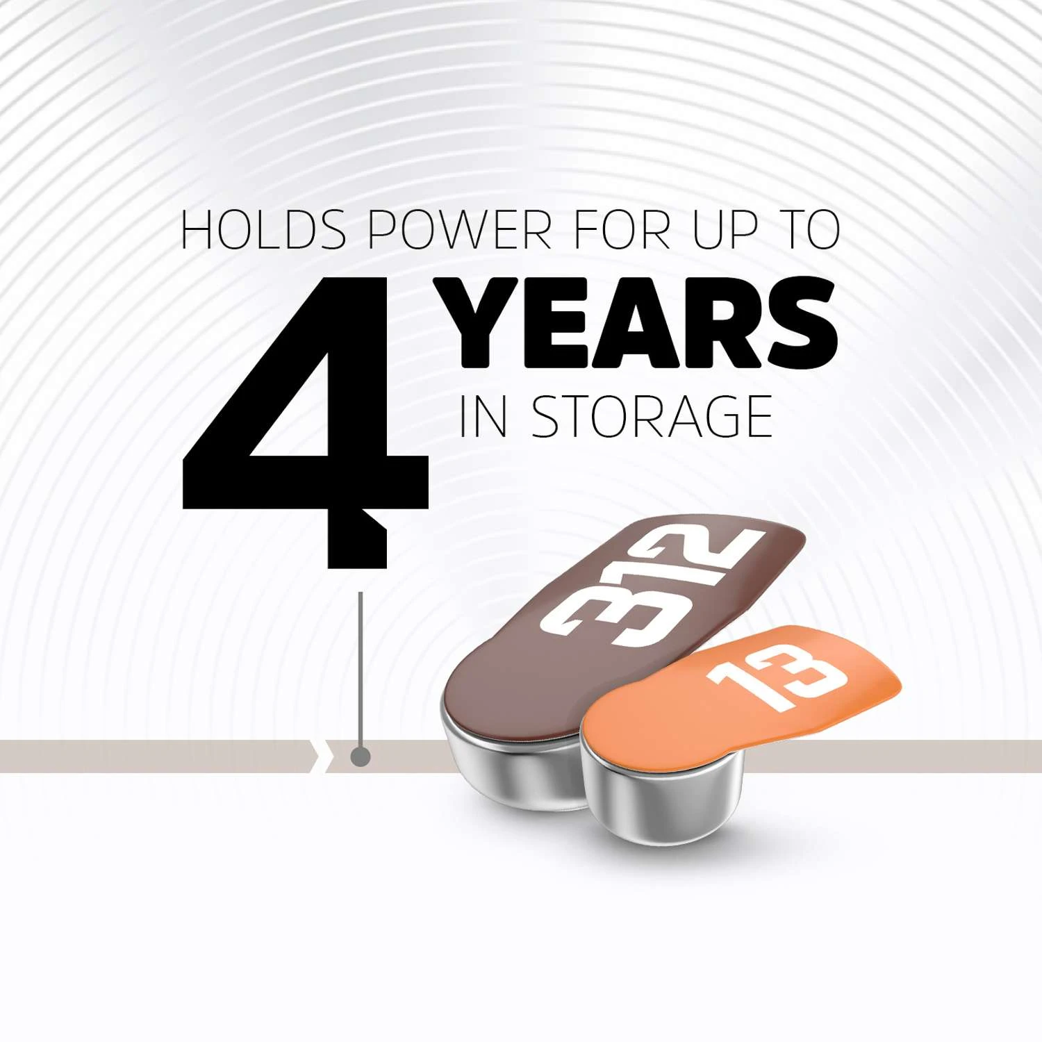 Energizer Zinc Air 13 1.4 V Hearing Aid Battery 8 Pk 7 Energizer Zinc Air 13 1.4 V Hearing Aid Battery 8 Pk - Image 5