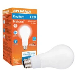 Sylvania Natural A21 E26 (Medium) LED Bulb Daylight 40/60/100 Watt Equivalence 1 Pk -Luminexm Store 3cbd6bce 8c33 4c53 ba7a 6a4b05716909