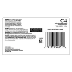 Duracell Coppertop C Alkaline Batteries 4 Pk Carded -Luminexm Store 3df212a8 c7e4 4372 8b33 fb0a1d5a9b17