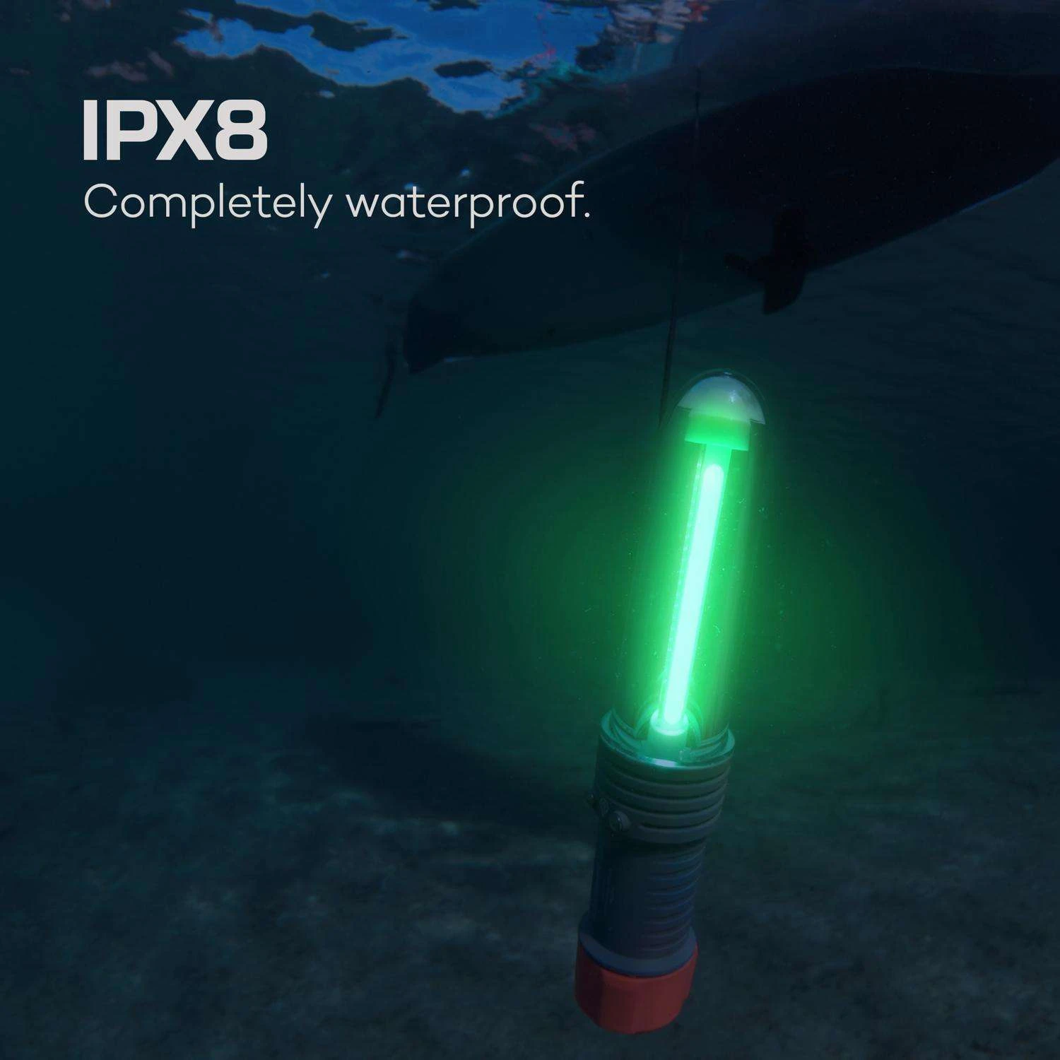 NEBO Submerser 300 Lm Orange LED Tactical Lantern 5 NEBO Submerser 300 Lm Orange LED Tactical Lantern - Image 3