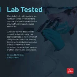 Globe Electric Tube 1-Pin Disinfection Wand White 2.5 Watt Equivalence 1 Pk -Luminexm Store 417a4b75 7ef3 4bb1 8d7d 7814a53f212b