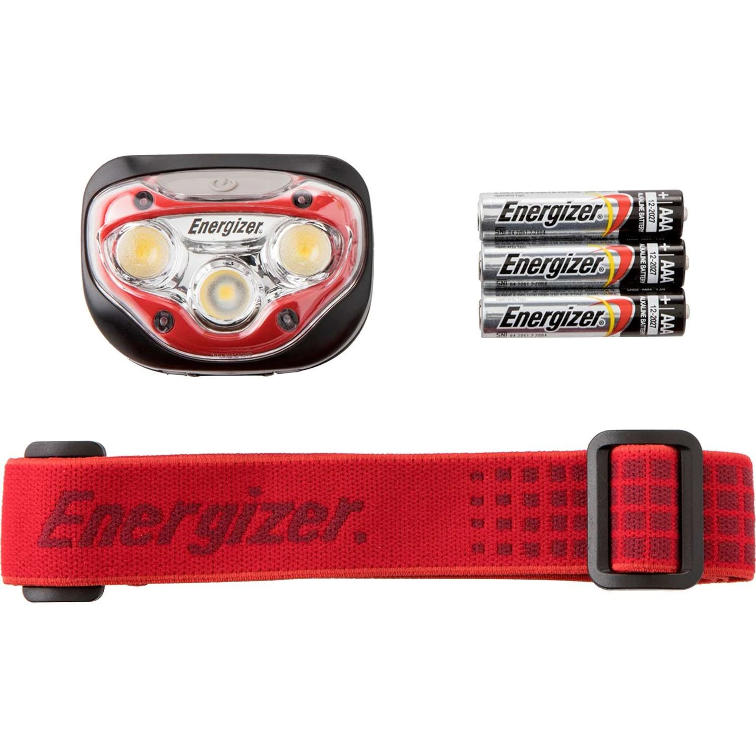 Energizer Vision HD Headlamp 300 Lm Red LED Headlight AAA Battery 4 Energizer Vision HD Headlamp 300 Lm Red LED Headlight AAA Battery - Image 2