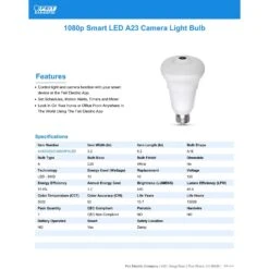 Feit Smart Home A23 E26 (Medium) Smart-Enabled LED Bulb Daylight 40 Watt Equivalence 1 Pk -Luminexm Store 42c5b6b6 e199 418b 8bea 9be3cc19597d