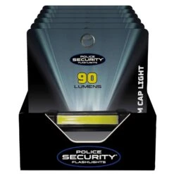 Police Security Cap Light 90 Lm Black LED Cap Light AA Battery 10 Police Security Cap Light 90 Lm Black LED Cap Light AA Battery -Luminexm Store 493f40c9 fb65 49f3 a9f0 e6df9b632d01