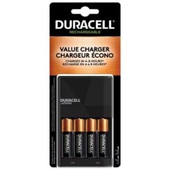 Duracell 4 Battery Rechargeable Battery Charger