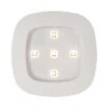 Fulcrum Light It! White Battery Powered LED Puck Light 1 Pk -Luminexm Store 4f7f0145 8eb4 47d2 9227 e58da409d06b