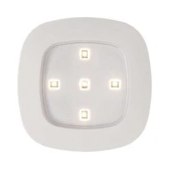 Fulcrum Light It! White Battery Powered LED Puck Light 1 Pk