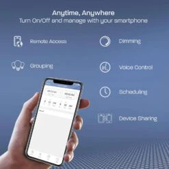 Feit Smart Home 48 In. 1-Light Each 45 W LED Shop Light -Luminexm Store 567a52b7 157f 4307 a27e b22f985c3d66