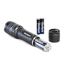 Dorcy DieHard 600 Lm Gray LED Flashlight AAA Battery -Luminexm Store 588440bb 198c 4144 9643 bb41bb68a01c