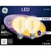 GE G25 E26 (Medium) LED Bulb Soft White 25 Watt Equivalence 2 Pk 1 GE G25 E26 (Medium) LED Bulb Soft White 25 Watt Equivalence 2 Pk -Luminexm Store 59106edf 0cd8 4ad2 ba35 80ba284b3a96