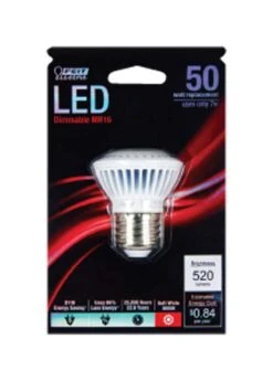 Feit MR16 E26 (Medium) LED Bulb Soft White 50 Watt Equivalence 1 Pk