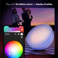Philips Hue 8.27 In. White Portable Table Lamp 11 Philips Hue 8.27 In. White Portable Table Lamp -Luminexm Store 627270f6 8e42 4007 b0d8 b57c139c3ef8