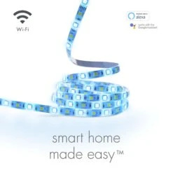 Globe Electric Wi-Fi Smart Home 6.6 Ft. L Multicolored Plug-In LED Tape Light 1 Pk -Luminexm Store 63d096a3 b531 4f7f bb80 8fc2951c8e44