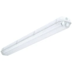 Lithonia Lighting 48 In. L White Fluorescent T8 Light Fixture