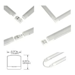 MaxLite 24 In. L White Hardwired LED Light Bar 657 Lm 9 MaxLite 24 In. L White Hardwired LED Light Bar 657 Lm -Luminexm Store 6c7f28a9 1a41 4f00 b98f 2cf4b1a92f73