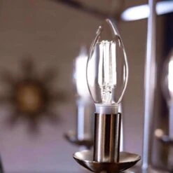 Feit White Filament B10 E12 (Candelabra) Filament LED Bulb Daylight 100 Watt Equivalence 2 Pk -Luminexm Store 71dc07f6 020d 4a01 8b94 f659d5ab17ad