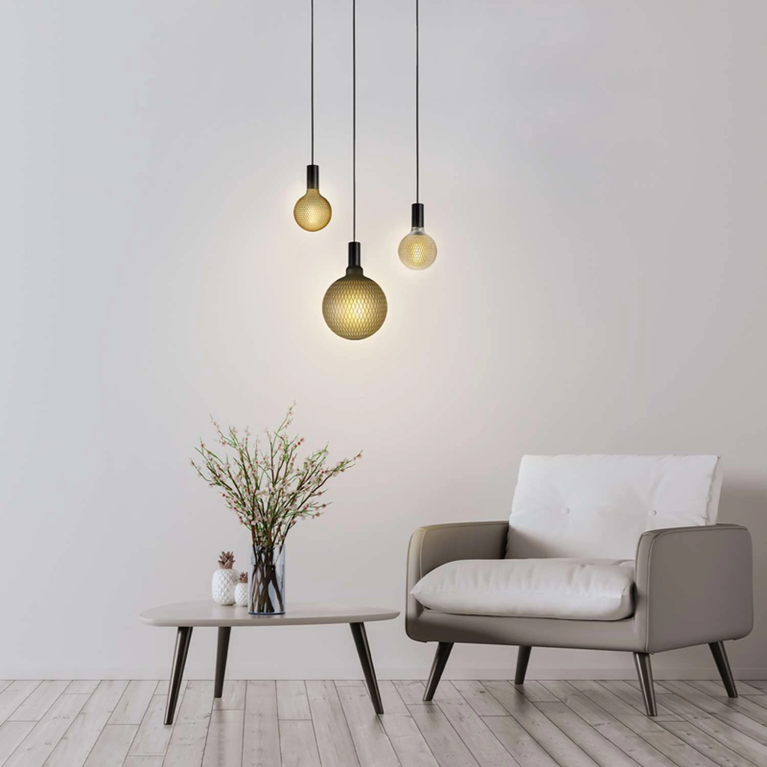 Globe Electric Moderna G40 E26 (Medium) Filament LED Bulb Amber Soft White 40 Watt Equivalence 1 Pk 12 Globe Electric Moderna G40 E26 (Medium) Filament LED Bulb Amber Soft White 40 Watt Equivalence 1 Pk - Image 10