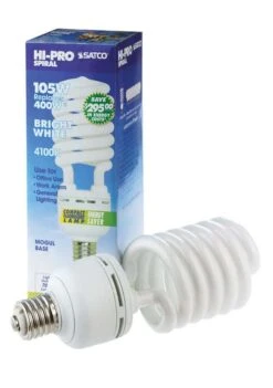 Satco HI-PRO 105 W T5 4.31 In. D X 11.25 In. L CFL Bulb Bright White Specialty 4100 K 1 Pk -Luminexm Store 76da39f3 6f99 4ba9 9106 3f1a264b7b92