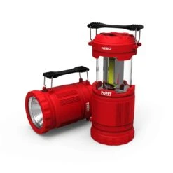 NEBO Poppy 300 Lm Red LED Pop Up Lantern And Spotlight