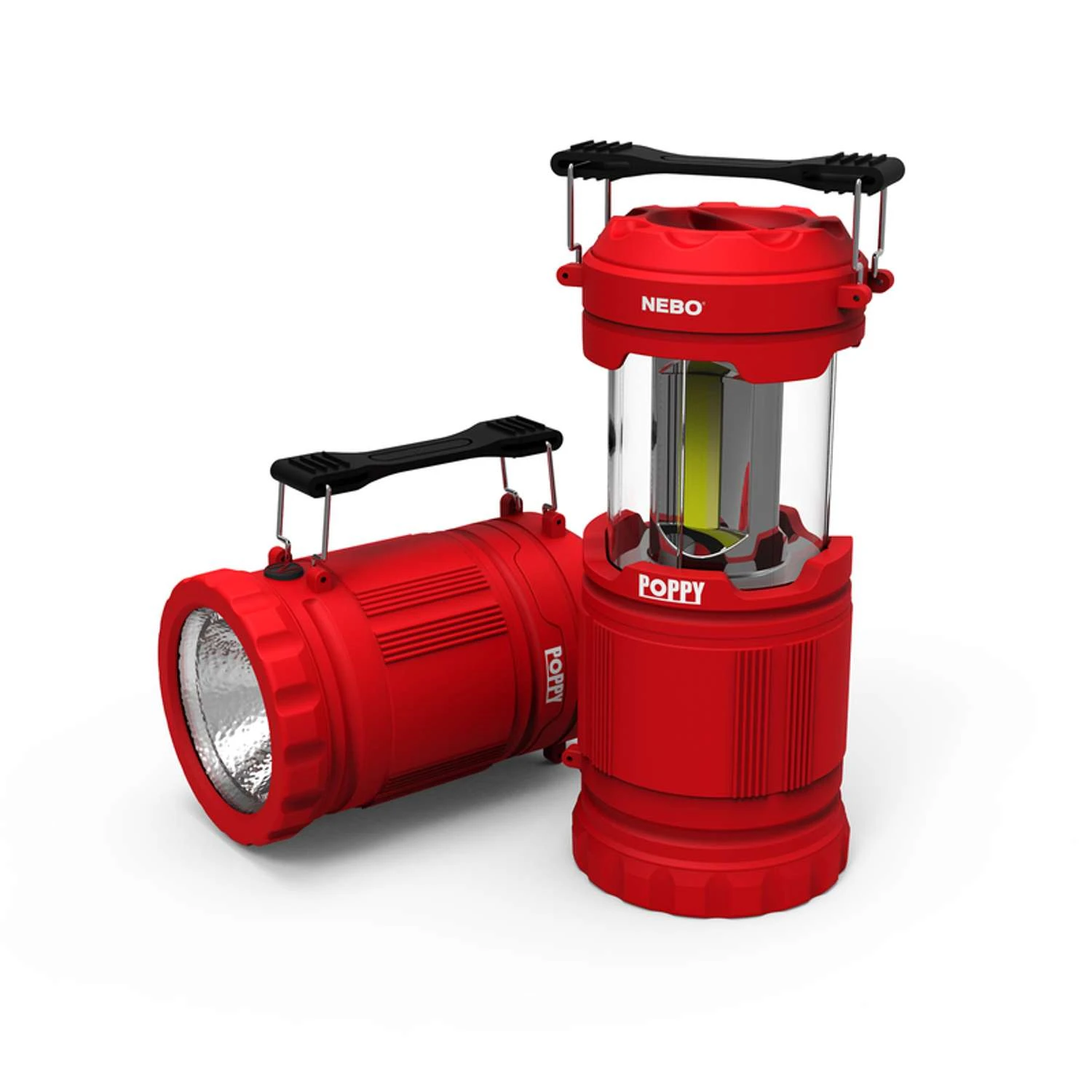 NEBO Poppy 300 Lm Red LED Pop Up Lantern And Spotlight 3 NEBO Poppy 300 Lm Red LED Pop Up Lantern And Spotlight