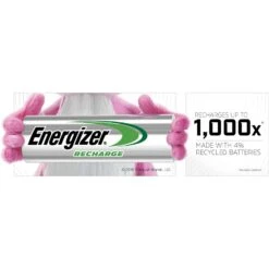 Energizer Recharge NiMH D 1.2 V 2500 Ah Rechargeable Battery NH50BP-2R2 2 Pk -Luminexm Store 7894ae37 bbf0 414d a8cc 9a84a589e6c0