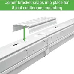 ETI Versa Strip 48 In. L White Hardwired LED Strip Light 5500 Lm -Luminexm Store 7ad61817 fa1f 4c1e baf5 f52fd2aa36fe