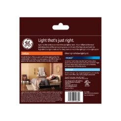 GE Relax CAM E26 (Medium) LED Bulb Soft White 40 Watt Equivalence 4 Pk -Luminexm Store 7d6f3dfb f45f 4adb 9970 2e69297e8bd4