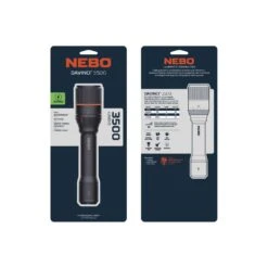 NEBO Davinci 3500 Lm Black LED Rechargeable Flashlight 21700 Battery -Luminexm Store 7e269879 f719 4c7c af20 9447a0040c63
