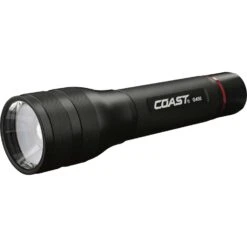 Coast G450 1400 Lm Black LED Flashlight AA Battery