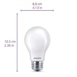 Philips Ultra Definition A19 E26 (Medium) LED Bulb Daylight 60 Watt Equivalence 4 Pk -Luminexm Store 7ea445af 207d 4472 a716 2a05e71c2ba0