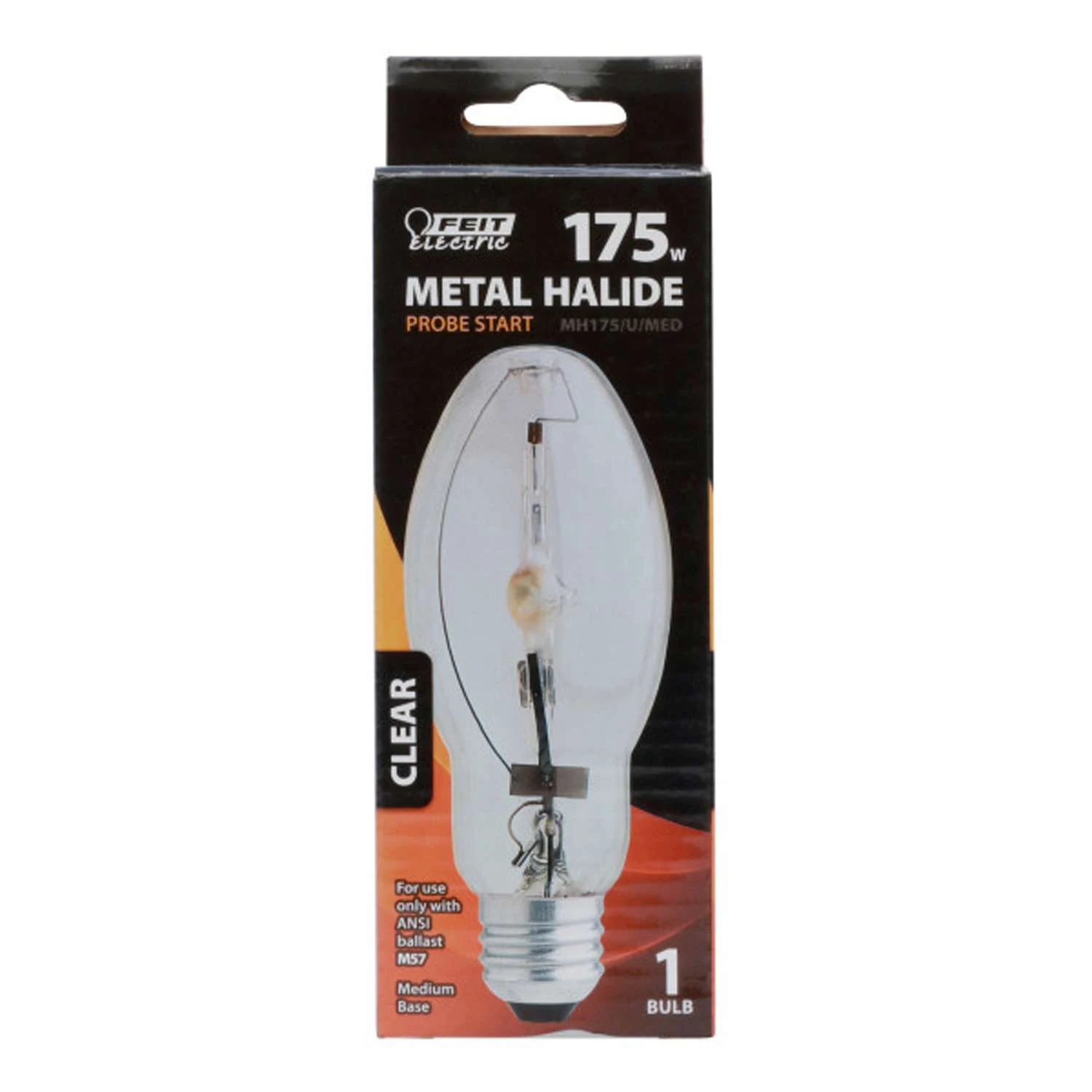 Feit 175 W ED17 HID Bulb 14400 Lm White Metal Halide 1 Pk 3 Feit 175 W ED17 HID Bulb 14400 Lm White Metal Halide 1 Pk
