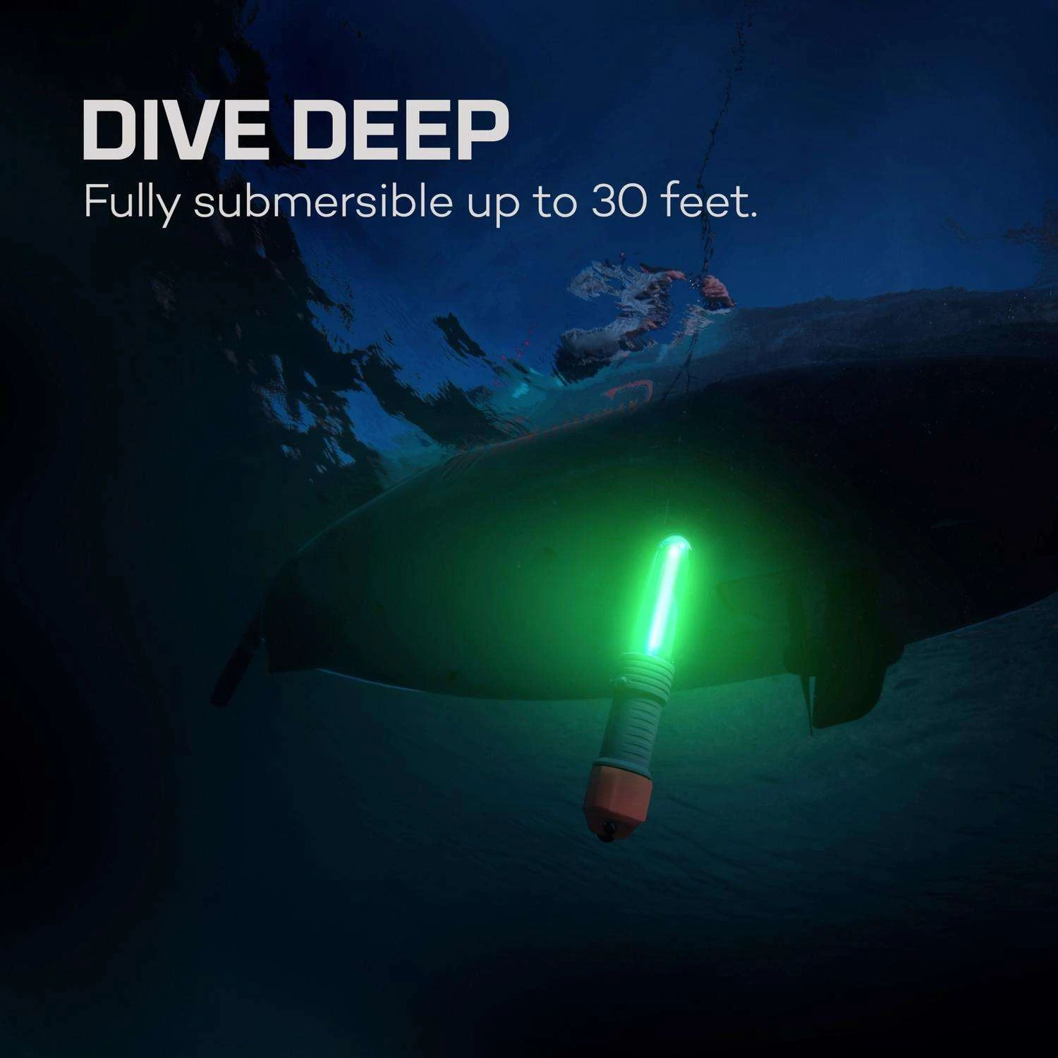 NEBO Submerser 300 Lm Orange LED Tactical Lantern 8 NEBO Submerser 300 Lm Orange LED Tactical Lantern - Image 6