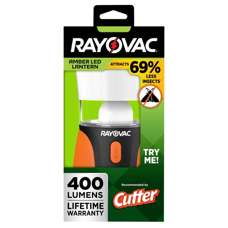 Rayovac® Rayovac Black/Orange Lantern 3 Rayovac® Rayovac Black/Orange Lantern