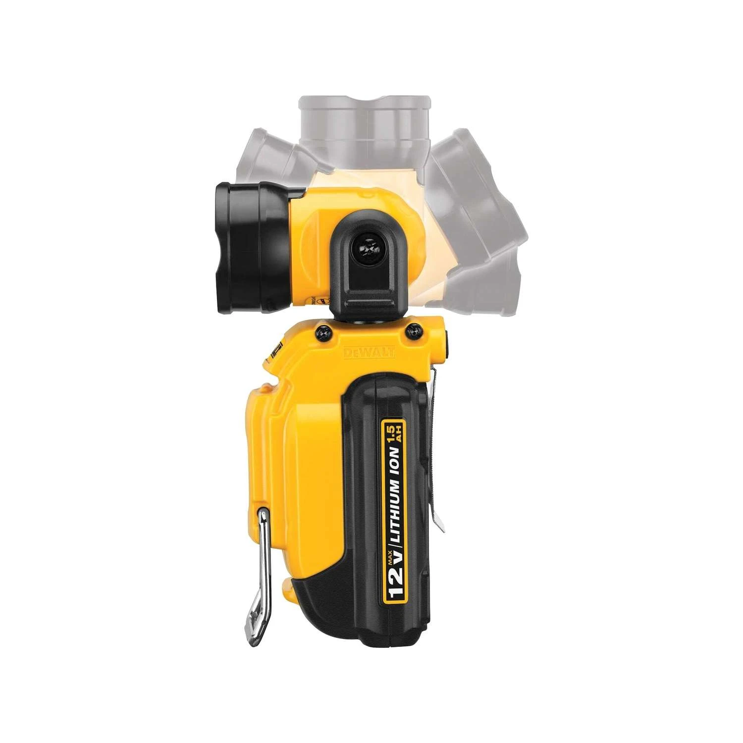 DeWalt 130 Lm Black/Yellow LED Hand Held Area Light 4 DeWalt 130 Lm Black/Yellow LED Hand Held Area Light - Image 2