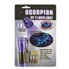 Scorpion 14 LED Black/Purple LED UV Flashlight AAA Battery -Luminexm Store 8ded5e73 1dfc 42f4 9bda 4089c3153588