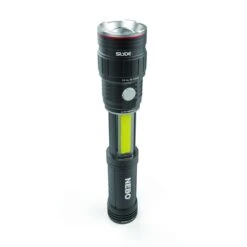 NEBO Slyde King 500 Lm Black LED Flashlight 18650 Battery -Luminexm Store 8e4f3999 7910 42d7 8089 d01b0bc547a2
