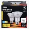 Feit Enhance PAR20 E26 (Medium) LED Bulb Bright White 50 Watt Equivalence 2 Pk 2 Feit Enhance PAR20 E26 (Medium) LED Bulb Bright White 50 Watt Equivalence 2 Pk -Luminexm Store 938e9d48 6e31 4f2b acd2 7bb45de9a939